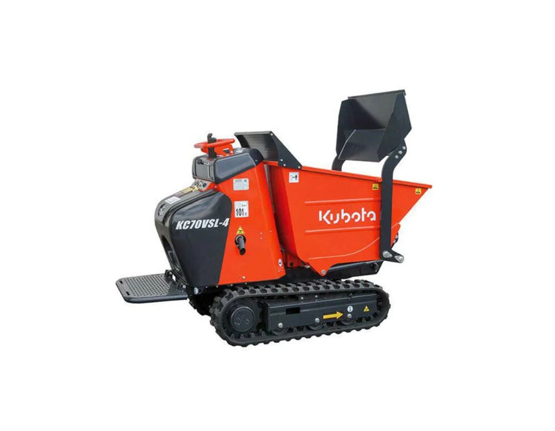 Motorbør på bælter, selvlæssende - Kubota