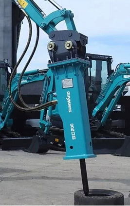 Hydraulikhammer til 1,0 - 1,7t. minigraver