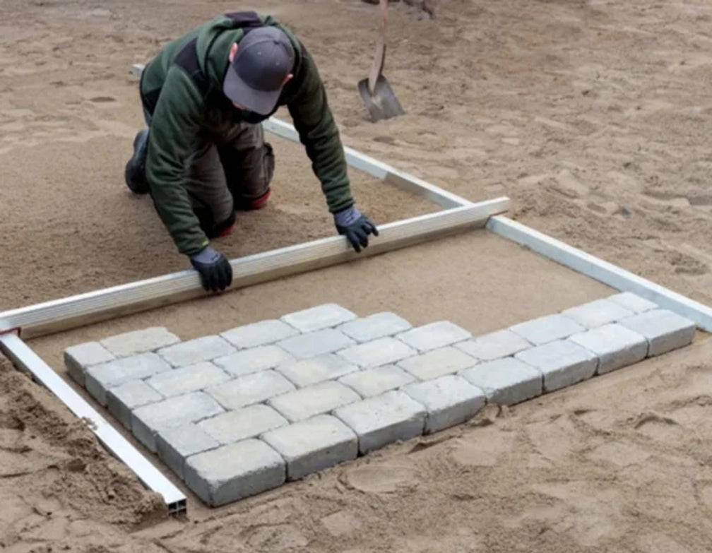 Afretningssæt til grus