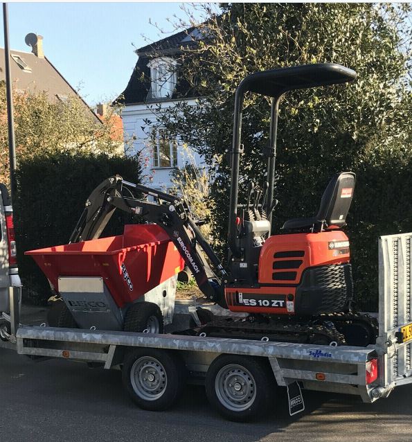 Minigraver 1,2 ton med tilt - Kubota U10-5
