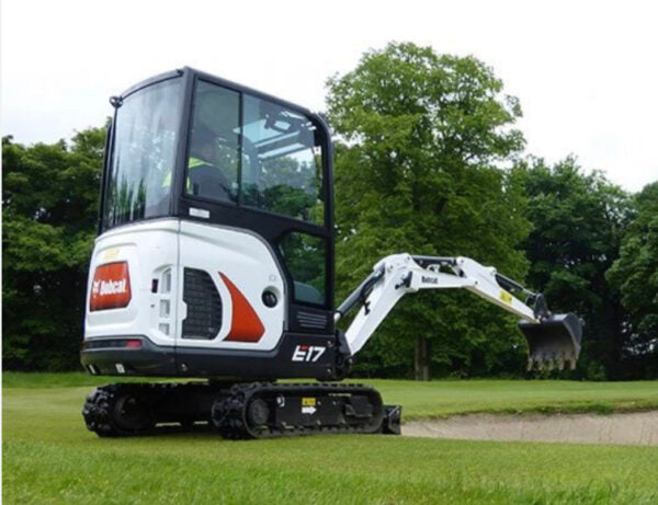 Minigraver Bobcat E17 med tilt